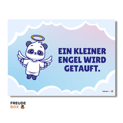 Grußkarte: Zur Taufe ✏️