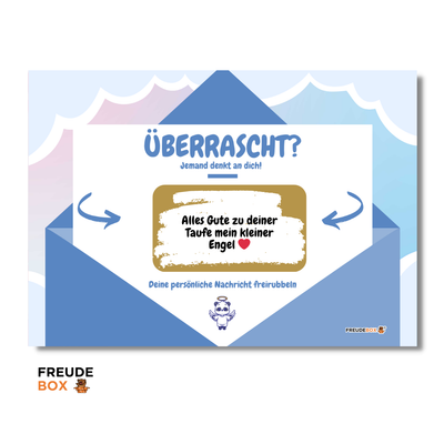 Grußkarte: Zur Taufe ✏️