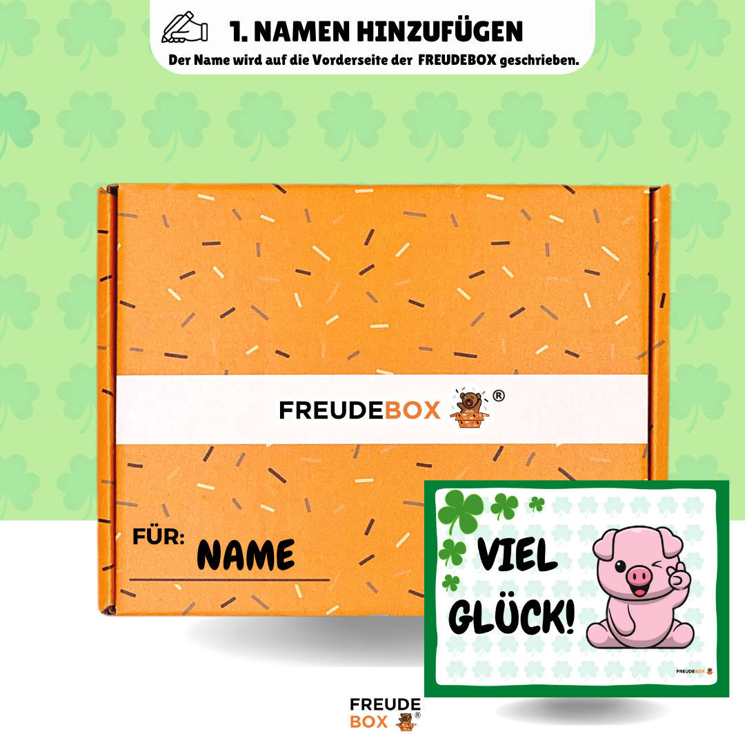Viel Glück Tassen-Geschenkset