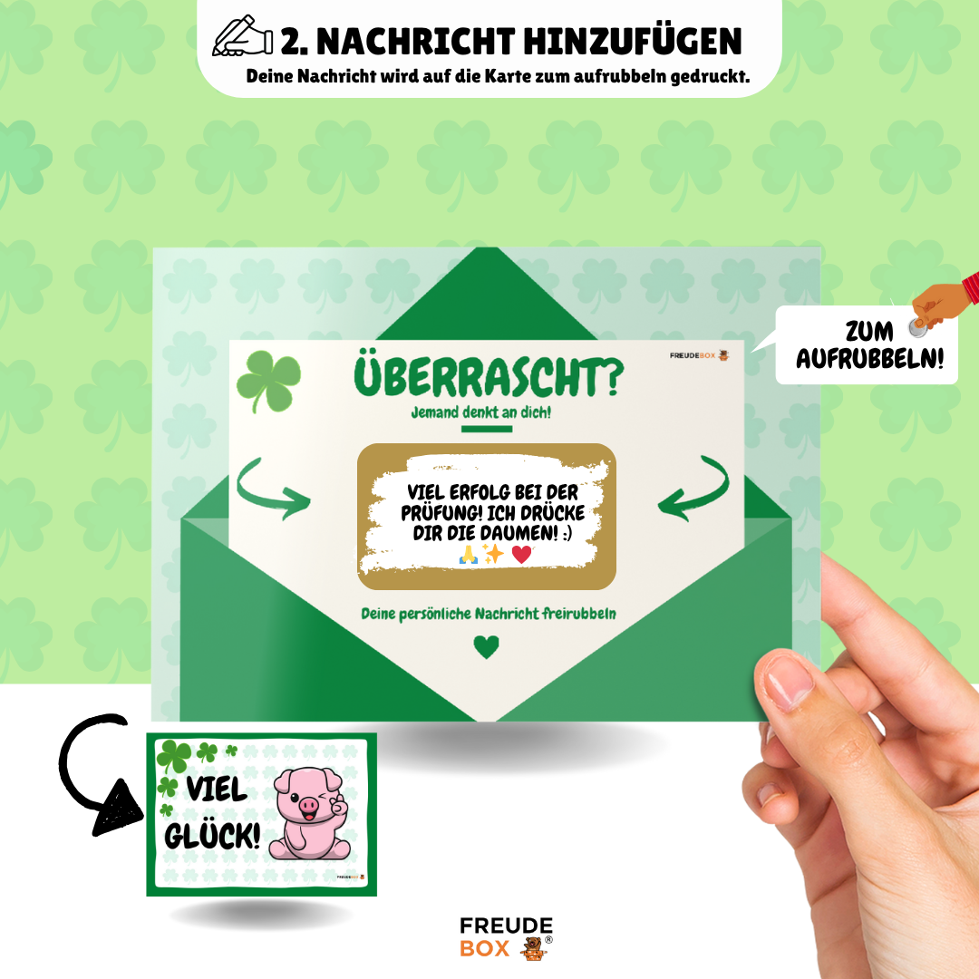 Viel Glück Tassen-Geschenkset