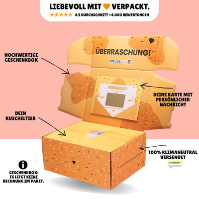 Weihnachtsgeschenk Squashy FREUDEBOX