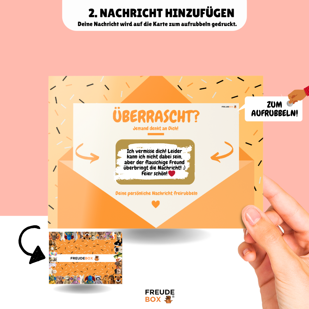 Weihnachtsgeschenk Squashy FREUDEBOX