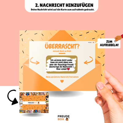 Weihnachtsgeschenk Squashy FREUDEBOX
