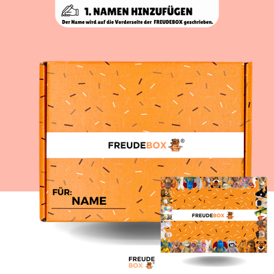 Weihnachtsgeschenk Squashy FREUDEBOX