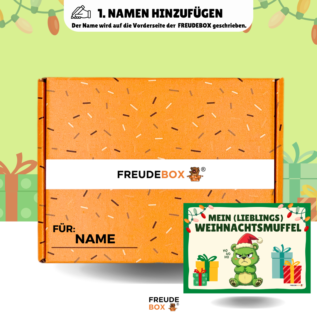 Weihnachtsmuffel Tassen-Geschenkset