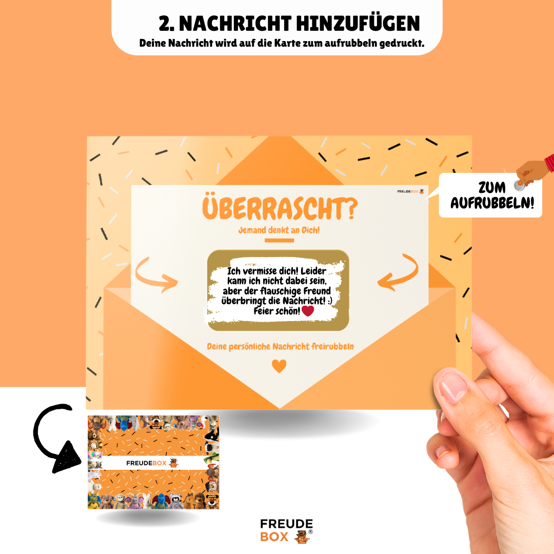 Winnie Puuh Squashy FREUDEBOX