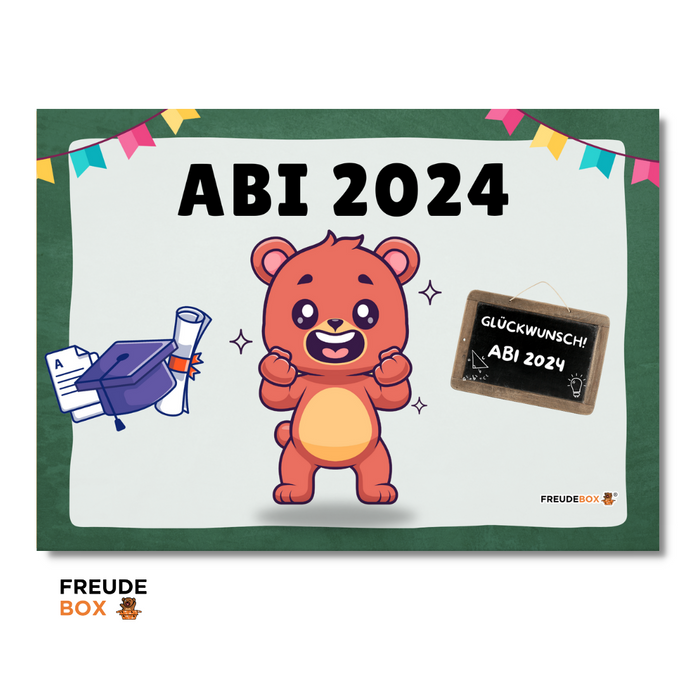 Grußkarte: Abi 2024 ✏️