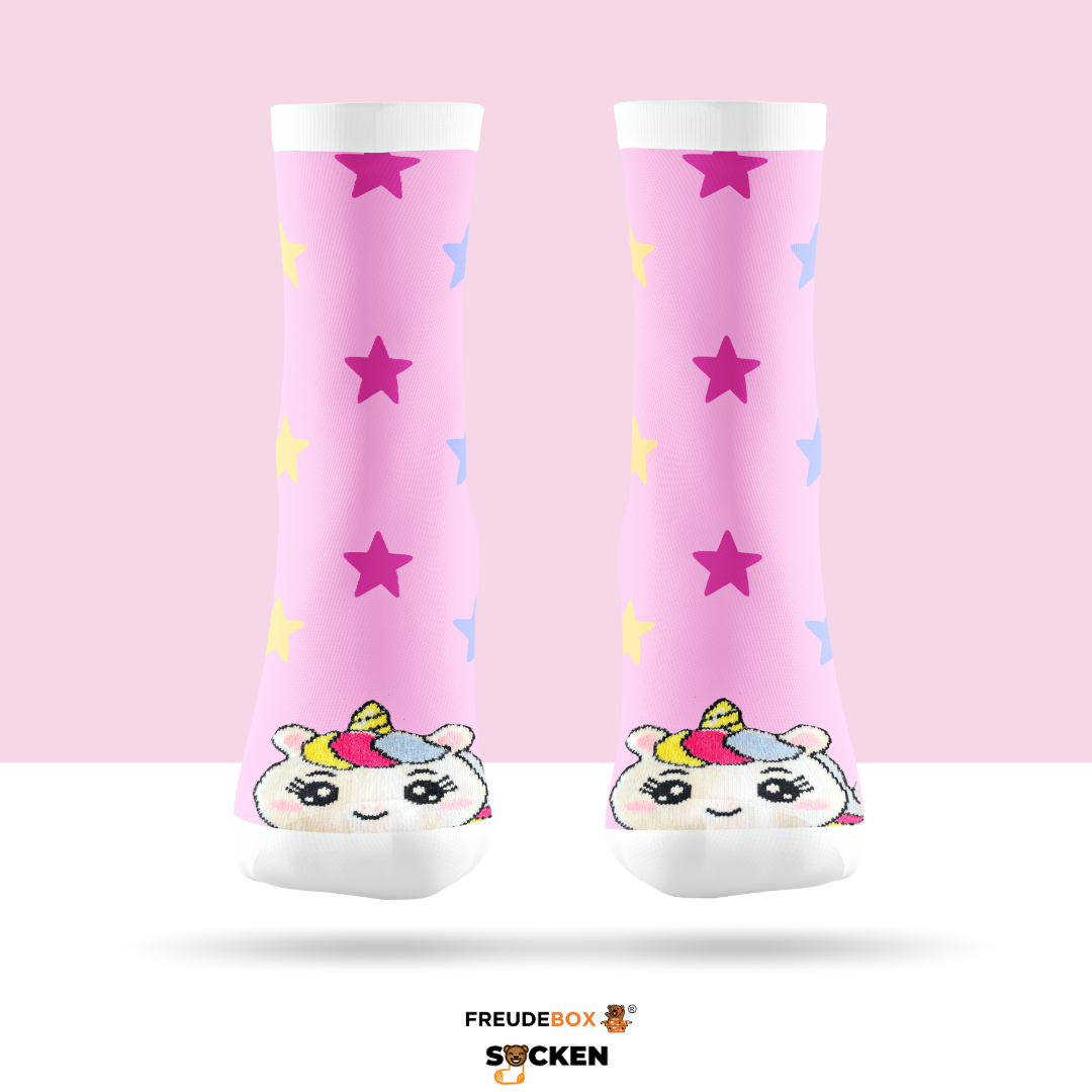Einhorn - Socken 🦄 (1 Paar)