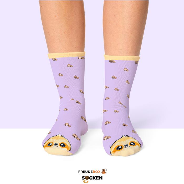 Faultier - Socken 🦥 (1 Paar)