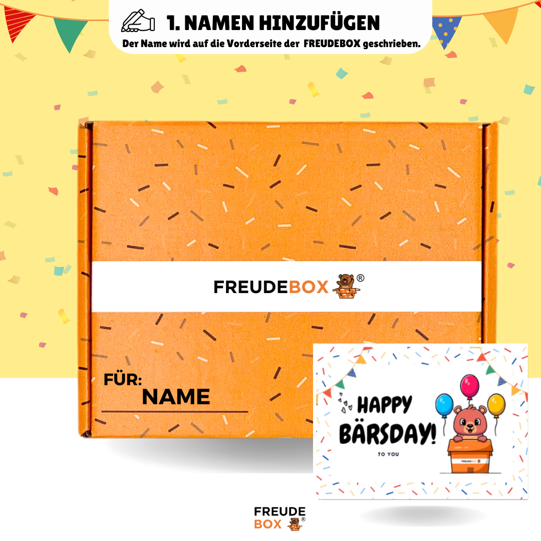 Geburtstagstorte Squashy - FREUDEBOX