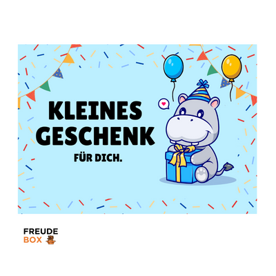 Grußkarte: Kleines Geschenk! ✏️