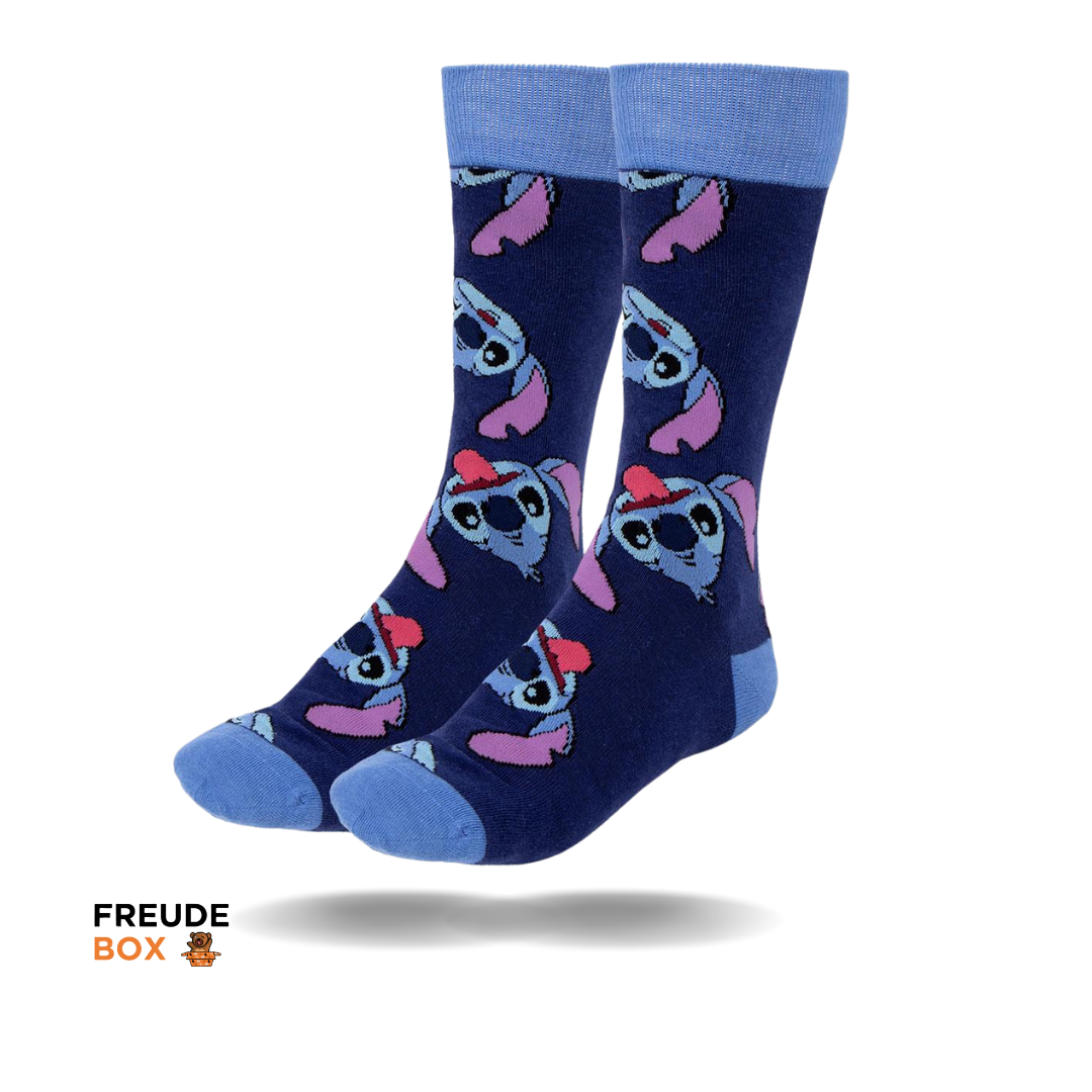 Stitch - Socken 🧦 blau (1 Paar)