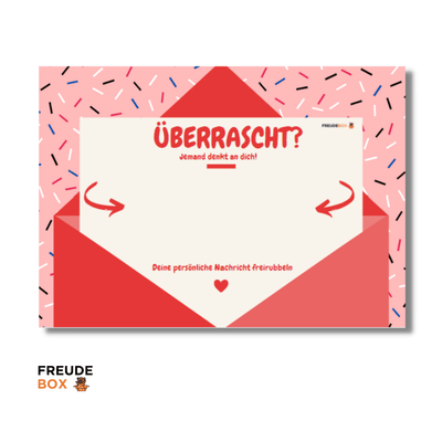 Grußkarte: Lieblingsmensch ✏️ - FREUDEBOX® - Geschenk, Made in Germany, Seifenblasen kuscheltiere und plüschtiere mit persönlicher nachricht einfach online kaufen freude verschenken - geschenkidee kuscheltiere plüschtiere - geschenke für freundin freund - kuscheltiere verschenken - geschenk für kinder - kinder geburtstag - freude box - freudebox - freude tiktok instagram