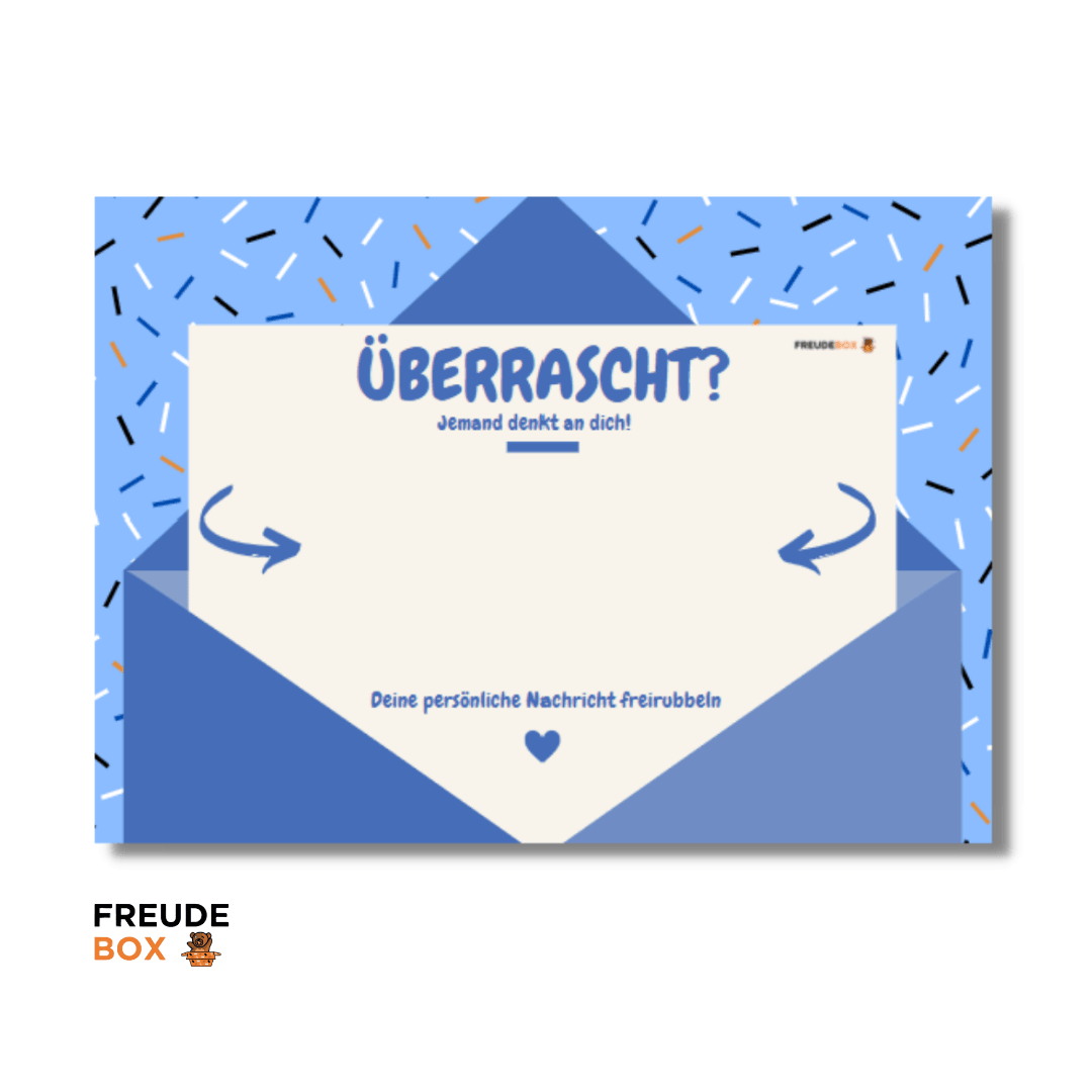 Grußkarte: Verzeih mir ✏️ - FREUDEBOX® - Geschenk, Made in Germany, Seifenblasen kuscheltiere und plüschtiere mit persönlicher nachricht einfach online kaufen freude verschenken - geschenkidee kuscheltiere plüschtiere - geschenke für freundin freund - kuscheltiere verschenken - geschenk für kinder - kinder geburtstag - freude box - freudebox - freude tiktok instagram