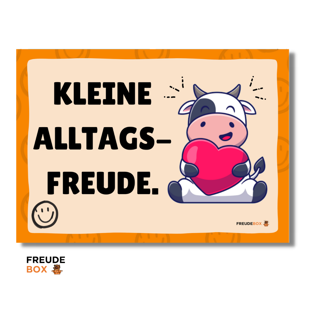 Grußkarte: Kleine Alltagsfreude! ✏️