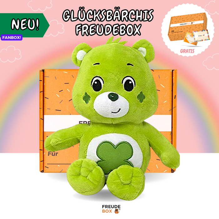 Glücksbärchi (grün) - FREUDEBOX®