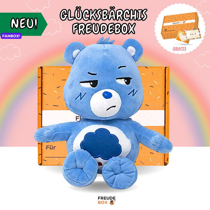 Glücksbärchi (blau) - FREUDEBOX®