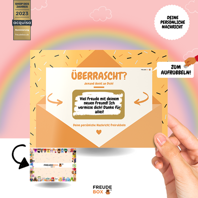 Glücksbärchi (rosa) (NEU) - FREUDEBOX®