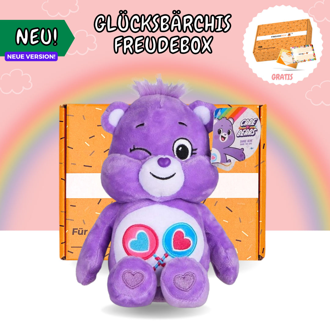Gl cksb rchis Lila Stofftier Kuscheltier Geschenkbox FREUDEBOX gl-cksb-rchis-lila-stofftier-kuscheltier-geschenkbox-freudebox